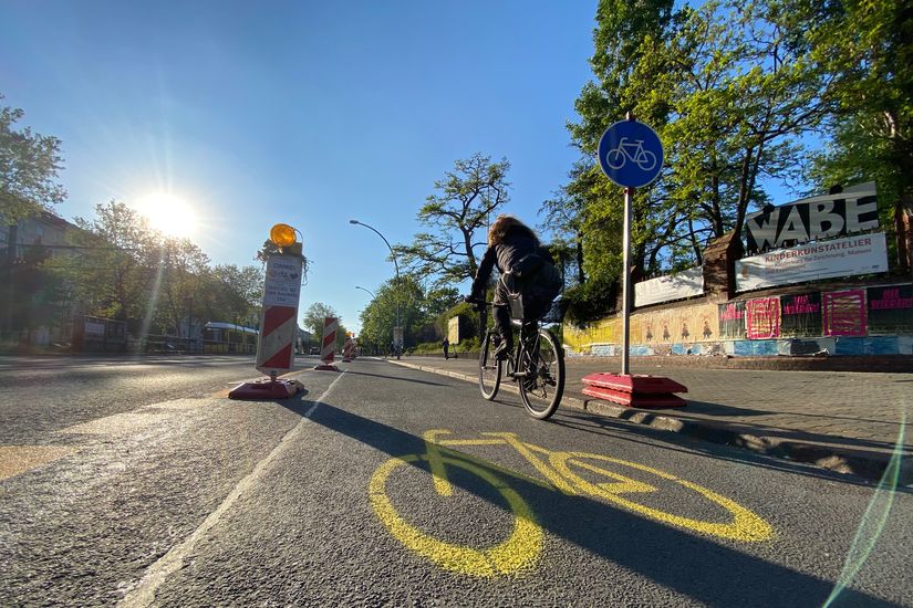 Berlin has become bike friendly